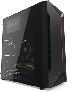 Настольный компьютер Adax Draco WXIHR8400F, AMD Ryzen 5 8400F, 16GB DDR5, 512GB SSD, NVIDIA GeForce RTX 5050 8GB, Wi-Fi, Windows 11 Home