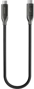 Кабель Nomad Kevlar USB4, USB-C на USB-C, 0.3м, Carbide V3