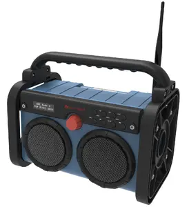 Soundmaster DAB85BL радиоприемник Портативный Черный, Синий