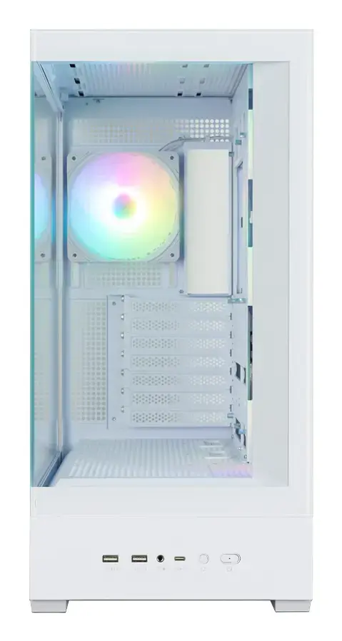 Zalman P40 DS WHITE Midi Tower PC Case Photo 8