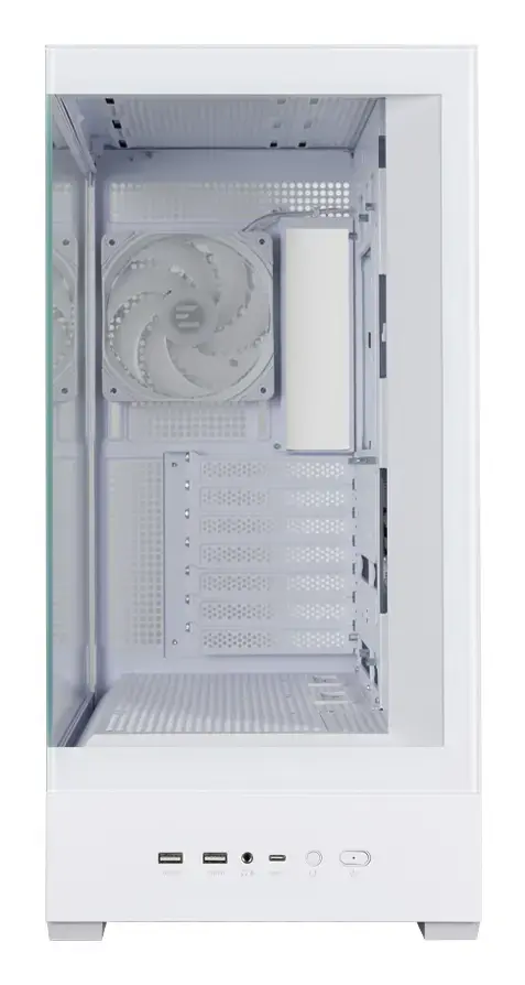 Zalman P40 DS WHITE Midi Tower PC Case Photo 9