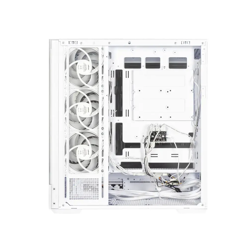 Zalman P40 DS WHITE Midi Tower PC Case Photo 12