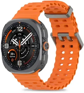 Uniq Tech-Protect IconBand Pro Silicone Strap for Samsung Galaxy Watch Ultra 47mm Orange