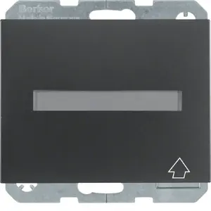 Розетка Berker 47527206 типа F, 16А 250В, антрацит матовый
