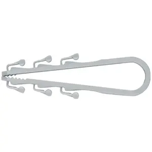 Fischer 58155 kabeļu skava Balts 100 pcs