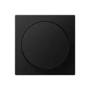 JUNG A1740BFSWM wall plate/switch cover Black, Graphite