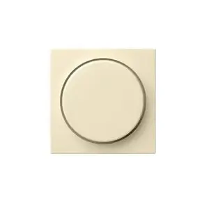 Gira 0650 01 grozāmā dimmera vāciņš System 55, krēmkrāsas