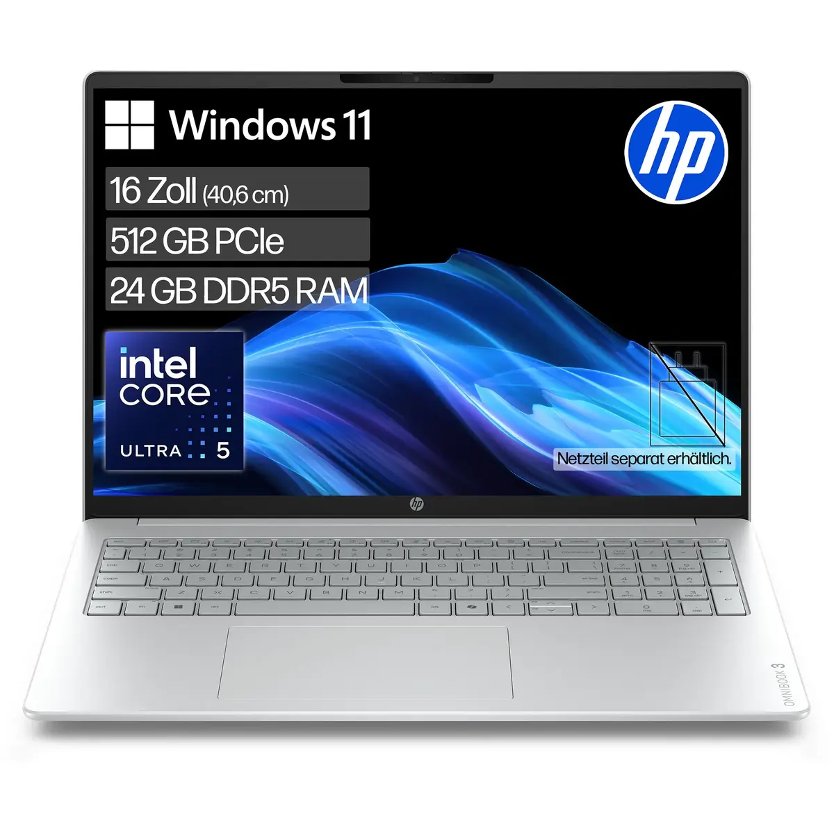 HP OmniBook 3 16-bu0055ngx Laptop | Intel Core Ultra 5 Photo 2