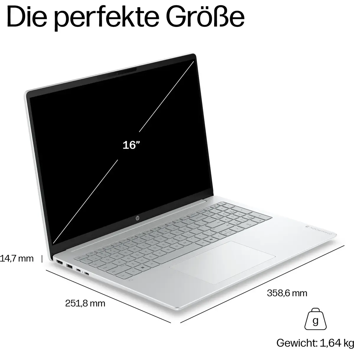 HP OmniBook 3 16-bu0055ngx Laptop | Intel Core Ultra 5 Photo 6
