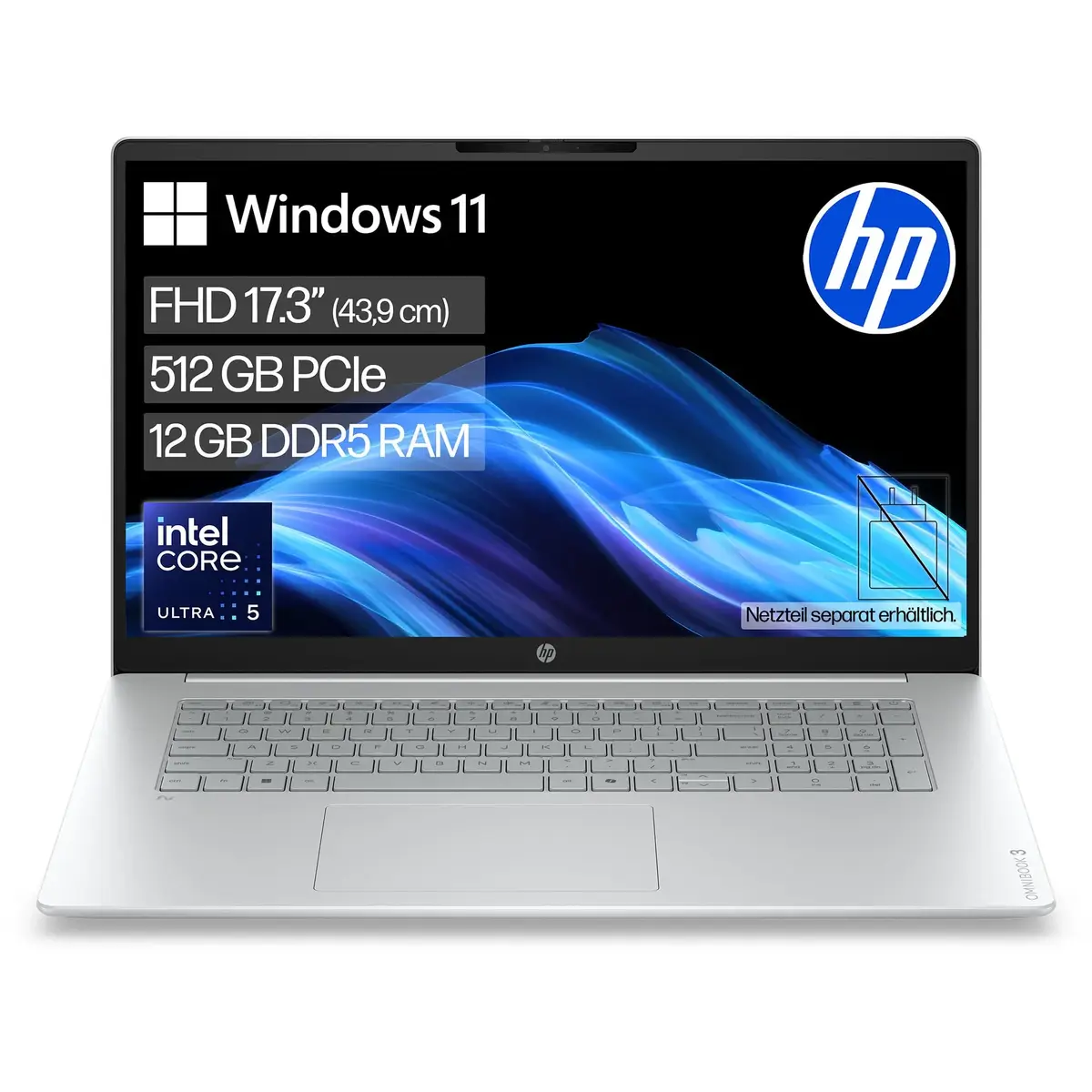 HP OmniBook 3 17-dg0053ngx Laptop | Intel Core Ultra 5 Photo 2