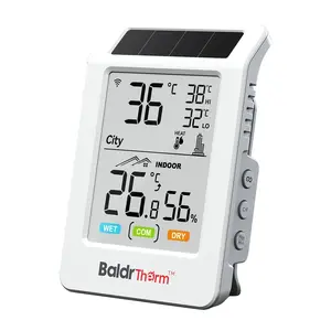 RainPoint HCS596WB ar saules enerģiju darbināms Wi-Fi termohigrometrs