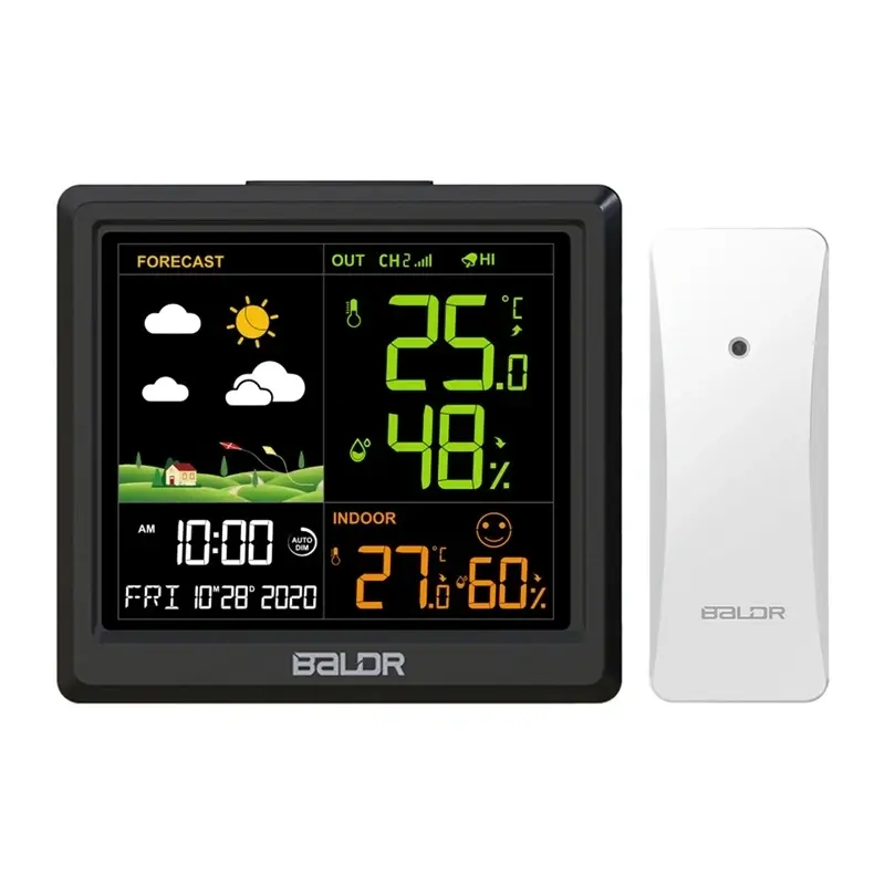 RainPoint BALDRTHERM B0389WST2H2-V1 meteoroloģiskā stacija ar
