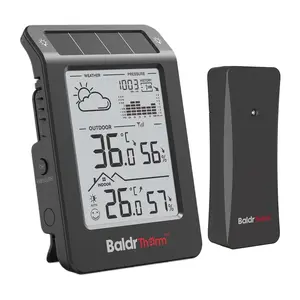 RainPoint BALDRTHERM B0596WT2H2P-V1 ar saules enerģiju darbināma meteoroloģiskā stacija