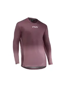 Koszulka rowerowa NORTHWAVE Edge 2 Jersey L/s różowy - L