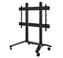 B-Tech XXL Universal Flat Screen Trolley with 1.7m Column for 72-120 inch Displays