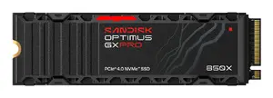 SanDisk Optimus GX PRO 850X 2TB M.2 NVMe SSD disks, PCIe 4.0, 7300/6600 MB/s, ar dzesētāju