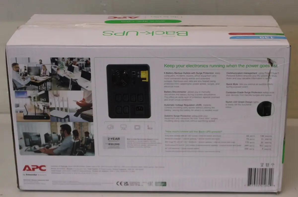 Schneider Electric Back-UPS BX1600MI Line-Interactive UPS Photo 4