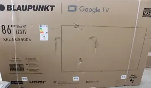 Blaupunkt 86UGC5500S 86 collu 4K Ultra HD LED viedtelevizors ar Google TV