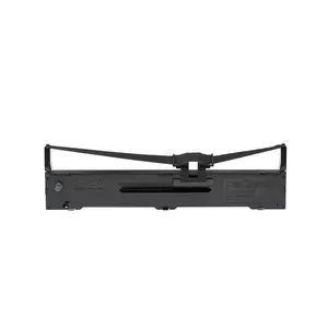 Epson SIDM Black Ribbon Cartridge for LQ-590 (C13S015337), Black, Dot Matrix