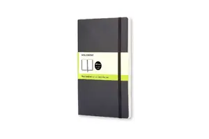 Записная книжка Moleskine QP613, 192 листа, черный цвет, матовая отделка
