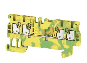 Weidmüller A4C 1.5 PE Protective Terminal Block, 500V