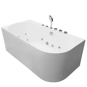 Massage bathtub AMO-18043L, left 150x75 cm.
