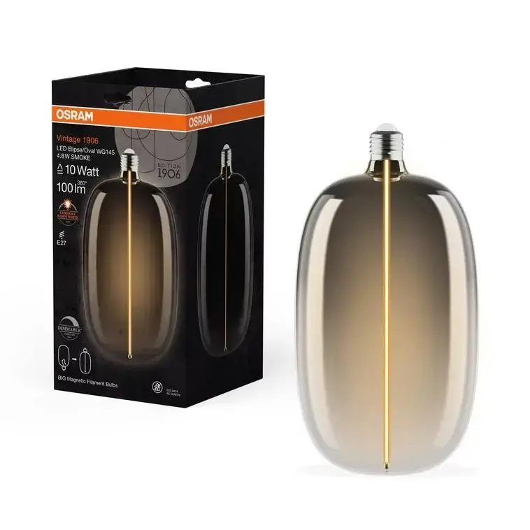 Светодиодная лампа Osram E27 4.8Вт 1800K диммируемая Photo 2