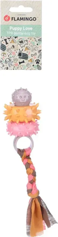 Flamingo TPR Bunty Rings Dog Toy 20 cm Photo 3