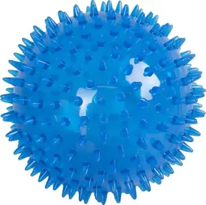 Flamingo TPR Spike Ball Dog Toy, Blue