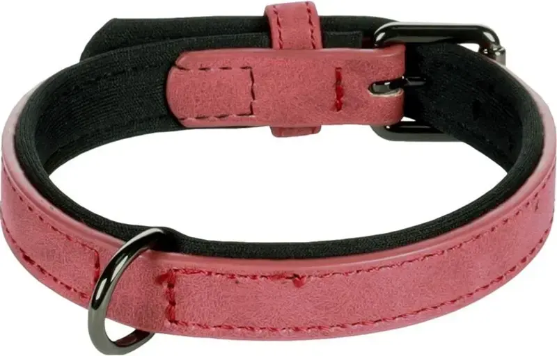 Flamingo Delu Dog Collar - Red, 24-30 cm Photo 3