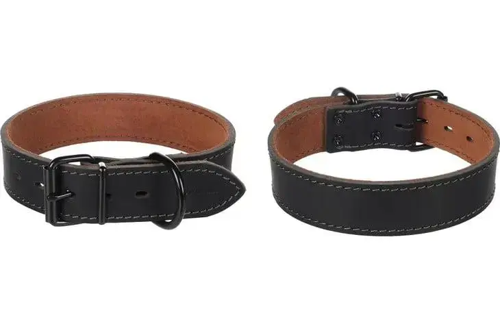 Flamingo Montana Dog Collar - Black Photo 2