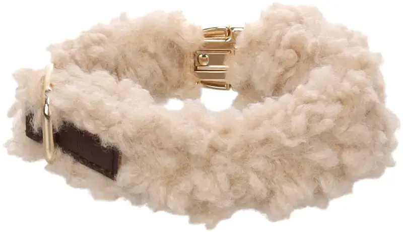 Flamingo Pookie Dog Collar - Sand Photo 2