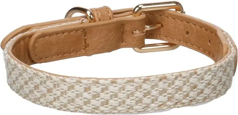 Flamingo Lara Beige Collar 31-39cm/20mm Photo 2
