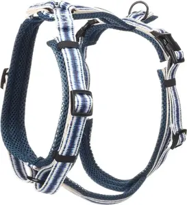 Шлейка для собак Flamingo Y-Harness Gili Island, регулируемая 46-74 см шея и 52-74 см грудь