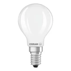 Светодиодная лампа Osram LED P45 E14, 3.4Вт, 470лм, 4000К, матовая