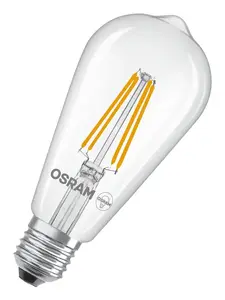 Светодиодная лампа Osram 5.9Вт E27 806лм 2700К Теплый белый диммируемая
