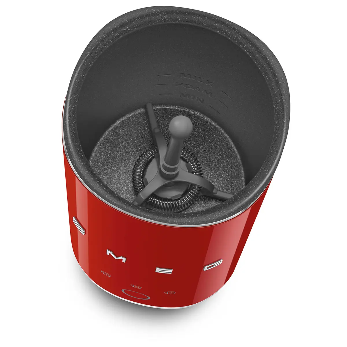 Smeg MFF02RDEU Milk Frother and Warmer Red Photo 16