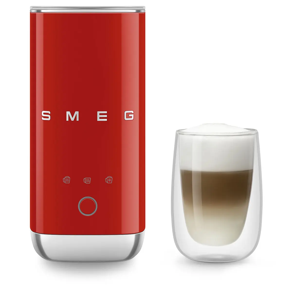 Smeg MFF02RDEU Milk Frother and Warmer Red Photo 17