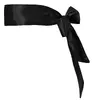 Cottelli Collection Bondage Scarf - Black Satin Accessory Photo 4