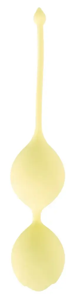 Cuties Love Balls Yellow Pelvic Floor Training Balls Photo 4