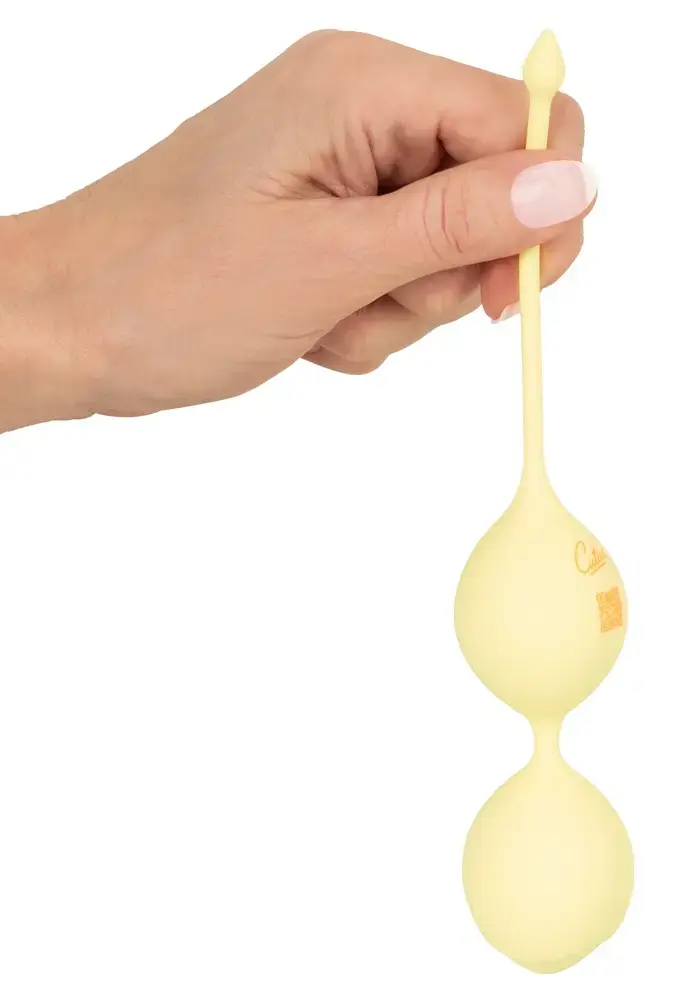 Cuties Love Balls Yellow Pelvic Floor Training Balls Photo 6