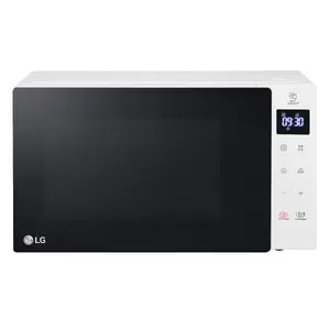 LG MS2032GASW Solo Microwave Oven, 20 L, 700 W, White