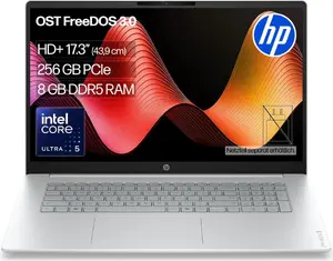 HP OmniBook 3 17-dg0054ngx Laptop, Intel Core Ultra 5 225U, 17.3-inch Display