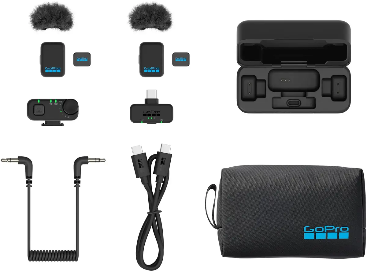 GoPro Wireless Mic Complete Kit priekš HERO13 Black Photo 2
