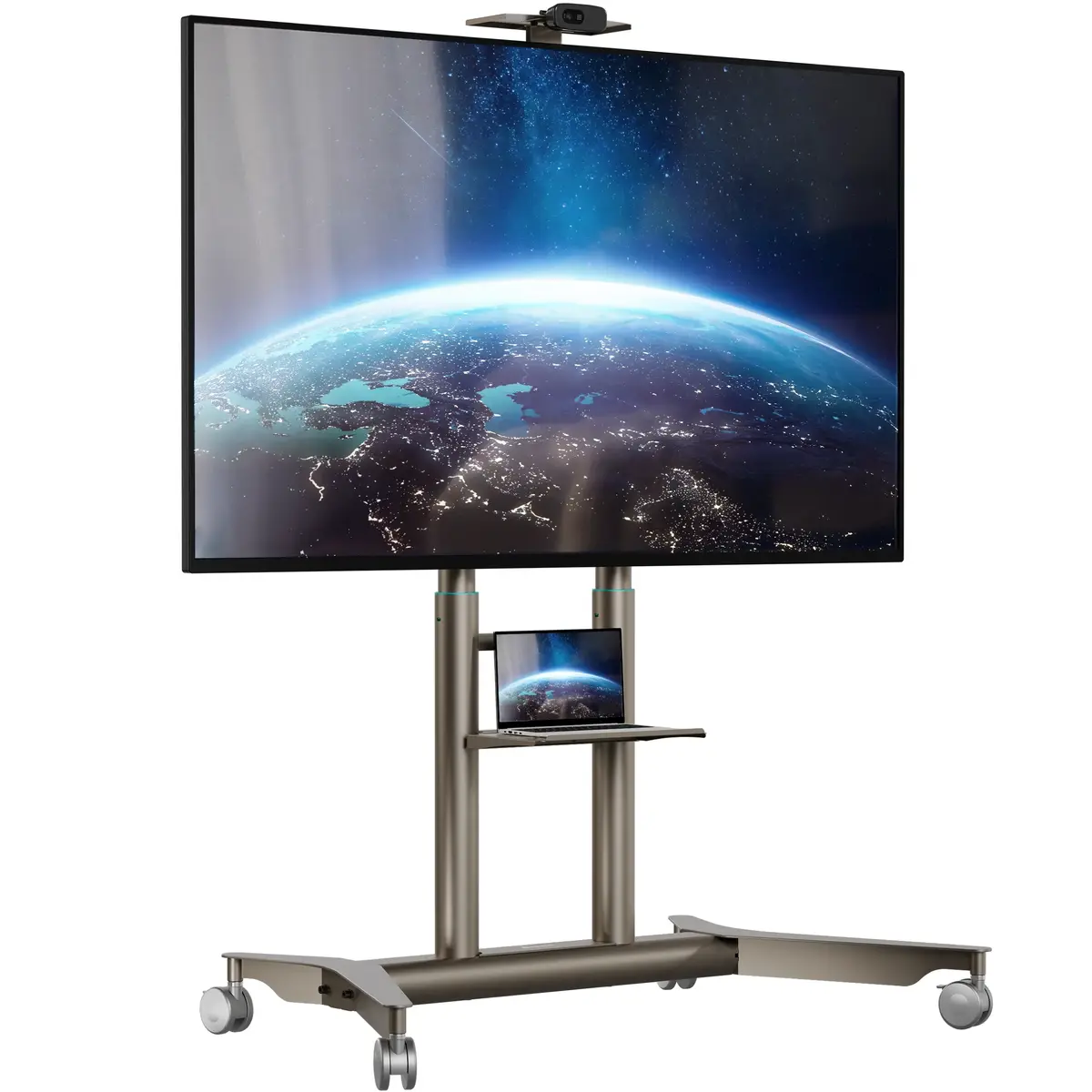ONKRON TS1871-C Mobile TV Stand for 55-90 inch Screens Photo 2