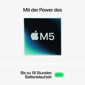 Apple MacBook Air 13 Silber CTO (M5 10C-CPU 10C-GPU,24GB,35W Dual) (Z1L0-2102000)
