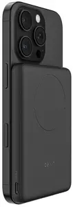 Belkin BPD020HQBK Внешний аккумулятор 5000 мАч Беспроводная зарядка Черный USB Type-C 15 Вт Быстрая зарядка Для смартфона