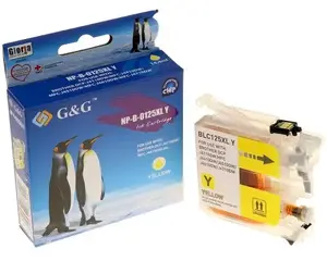 G&G 14519 Compatible High Yield Ink Cartridge for Brother, Yellow