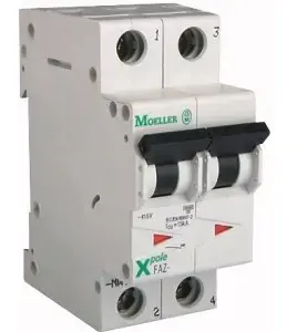 Eaton Wyłącznik nadprądowy FAZ-S6/2 2P 6A 15kA AC - 278809