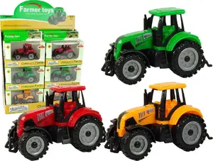 LeanToys Pojazd Rolniczy Traktor Farma Duże Koła 3 Kolory